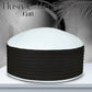 Black & White Husn-e-Mehfil Classic Salah Kufi Hat