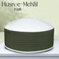 Green & White Husn-e-Mehfil Islamic Kufi Hat for Men
