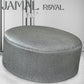 Gray Jamal Royal Kufi Classic Muslim Skull Cap