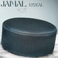 Black Jamal Royal Kufi Premium Soft Textured Prayer Cap