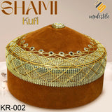 Turkey Cap KR-002 Premium Velvet Handmade Kufi Collection