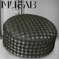 Black Musab Hard Kufi Structured Muslim Prayer Hat