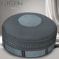Nisah Gray Mesh Kufi Islamic Prayer Cap for Men Premium Polyester Fabric