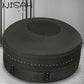 Nisah Black Mesh Kufi Islamic Prayer Cap for Men Premium Polyester Fabric