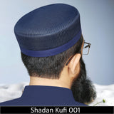 Shadan Mesh Kufi 00-1 – Premium Summer Mesh Islamic Prayer Cap for Men
