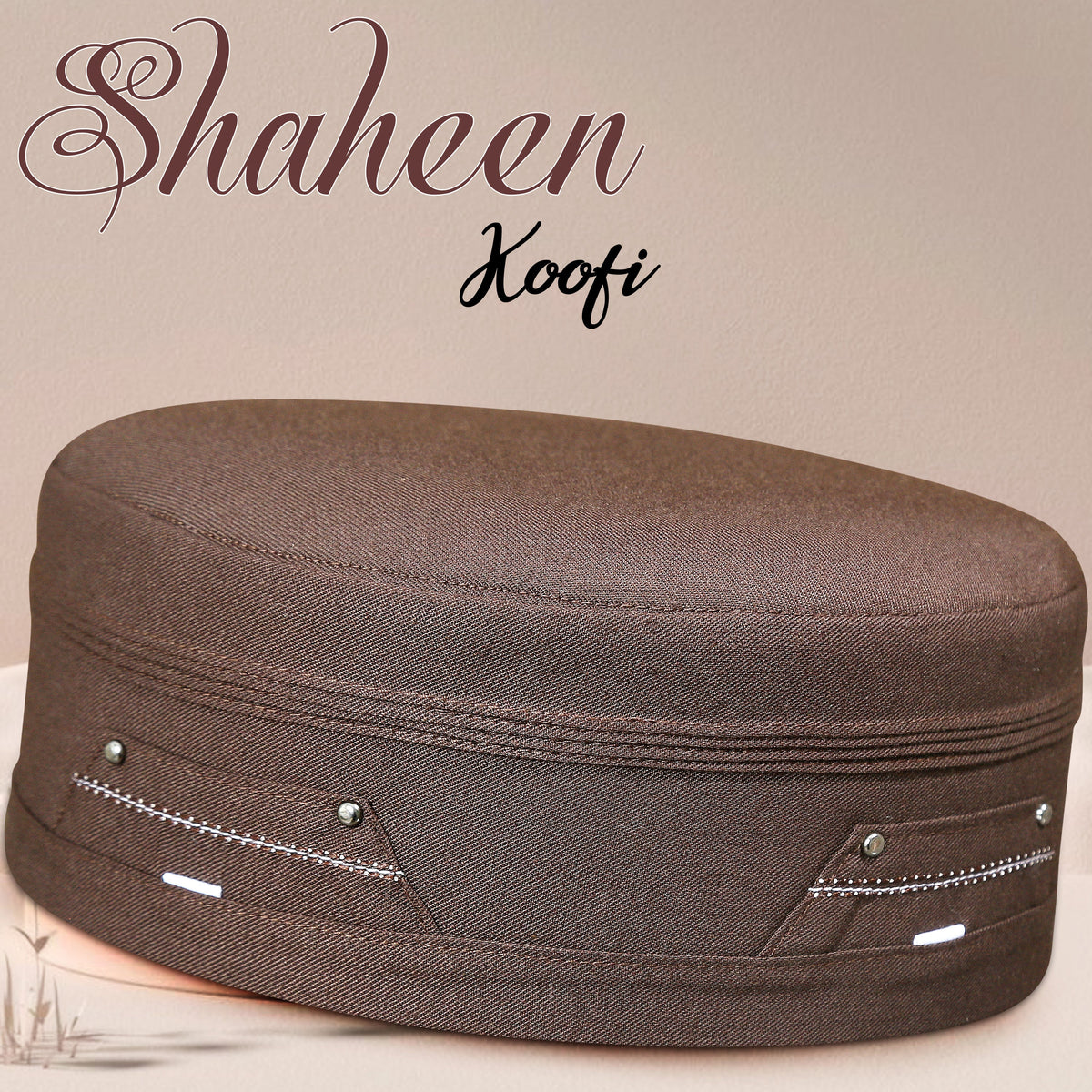 Shaheen Kufi Cap – Comfortable & Elegant Islamic Prayer Cap for Men