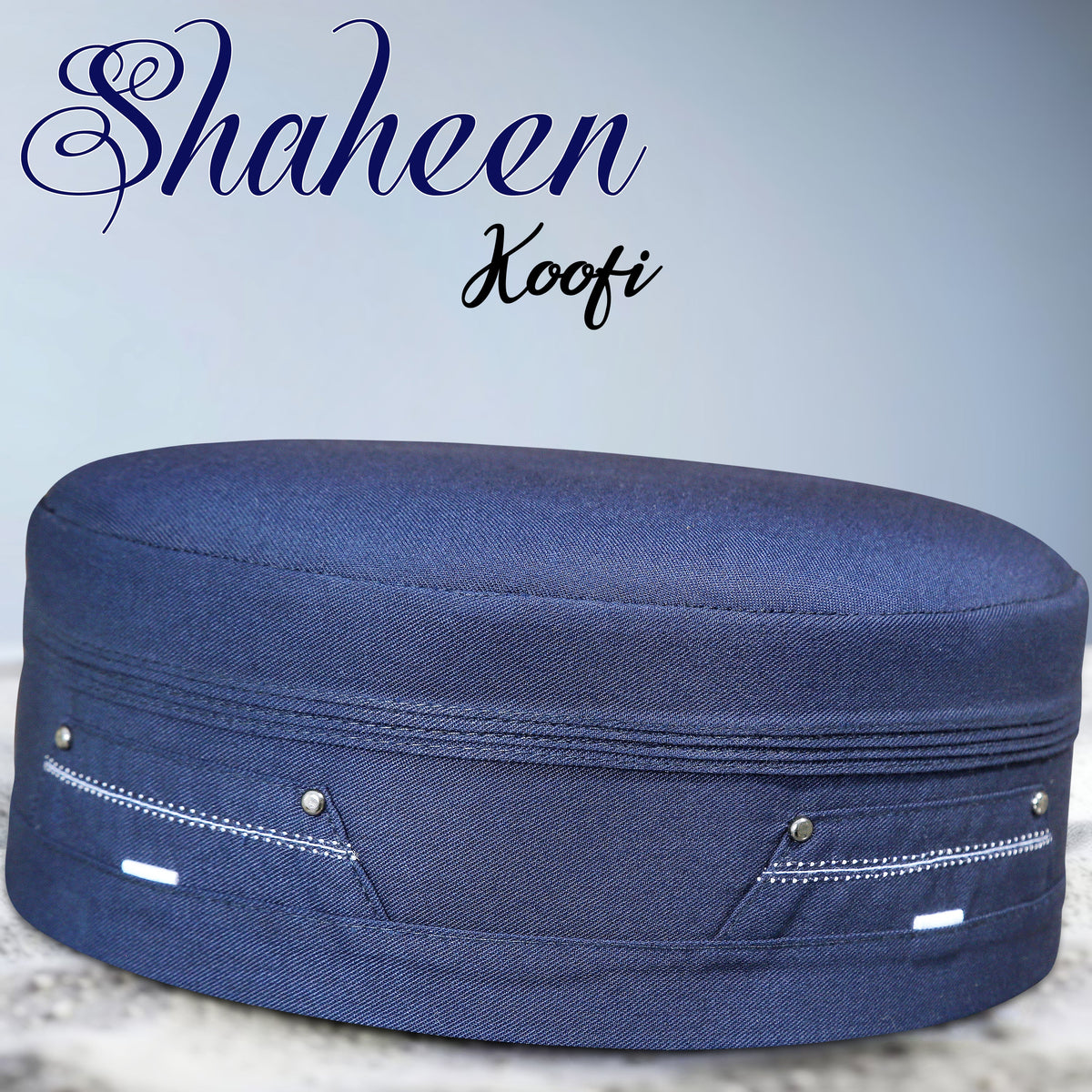 Shaheen Kufi Cap – Comfortable & Elegant Islamic Prayer Cap for Men