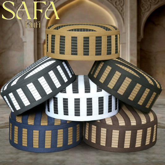 All Color Safa Kufi Premium Islamic Prayer Cap for Men