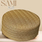 Golden Sami Hard Kufi Premium Islamic Namaz Topi