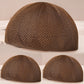 Turkey Knitted Kufi Cap (Pack of 3) – Premium Lightweight Turkish Style Islamic Cap
