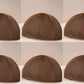 Turkey Knitted Kufi Cap (Pack of 6) – Premium Lightweight Turkish Style Islamic Cap