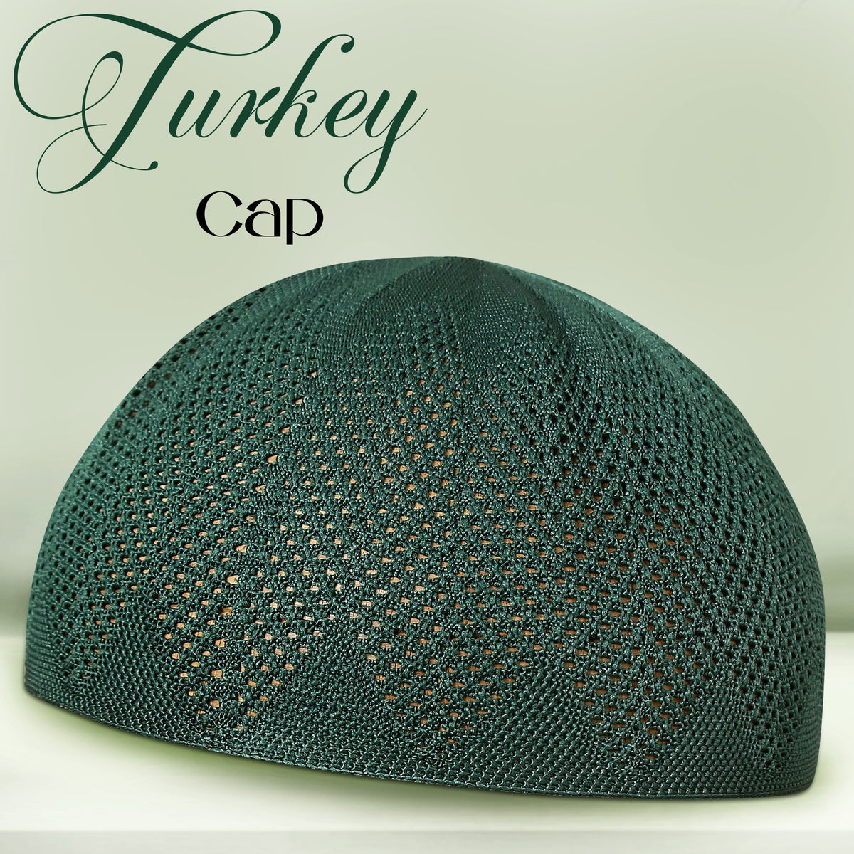 Turkey Knitted Kufi Cap – Premium Lightweight Turkish Style Islamic Cap