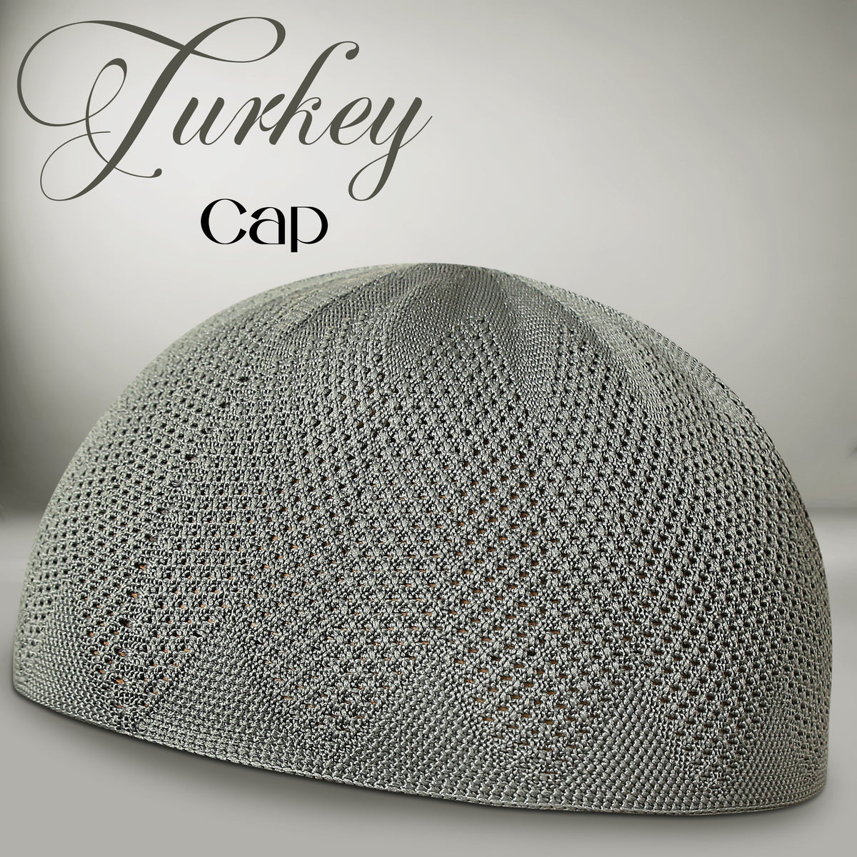 Turkey Knitted Kufi Cap – Premium Lightweight Turkish Style Islamic Cap