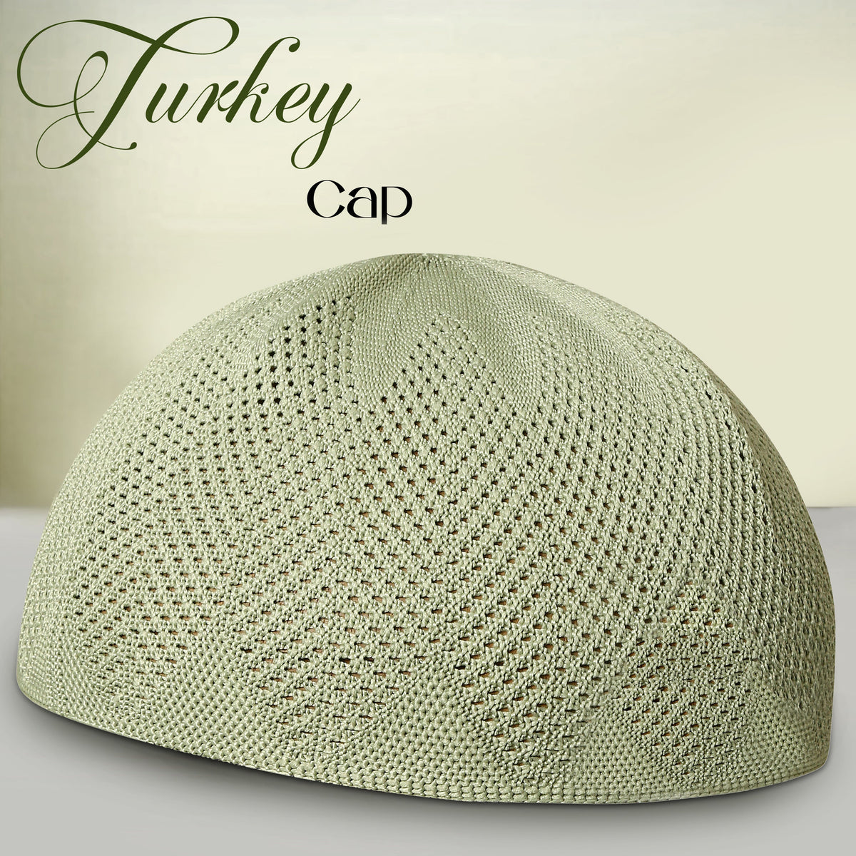 Turkey Knitted Kufi Cap – Premium Lightweight Turkish Style Islamic Cap