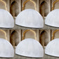 Turkey Knitted Kufi Cap (Pack of 6) – Premium Lightweight Turkish Style Islamic Cap