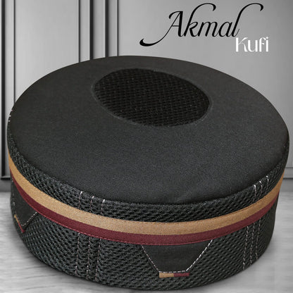Akmal Kufi Cap – Muslim Prayer Cap for Men for Everyday Wear