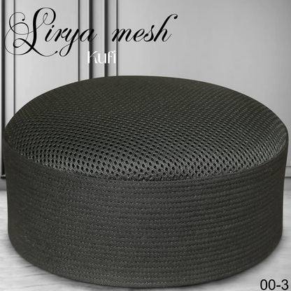 Sirya Mesh Kufi Cap – Muslim Prayer Cap for Men