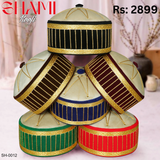 SH-0012 Premium Shami Cap Traditional Turkish Kufi Hat All Colors