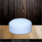 White Badar Kufi Classic Muslim Namaz Topi