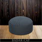 Grey Badar Kufi Soft Comfortable Islamic Skull Cap