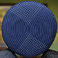 Navy Blue Isbagh Kufi Elegant Daily Salah Cap