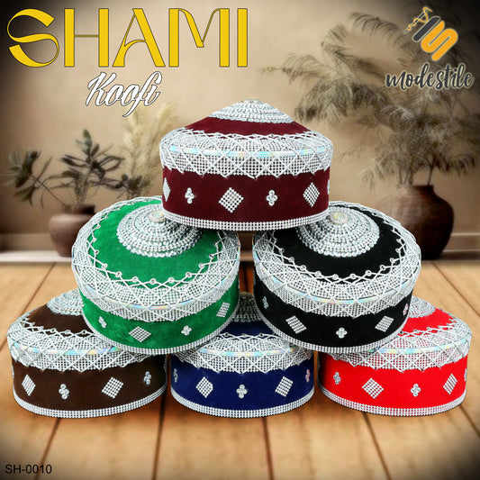 SH-0010 Premium Shami Cap Traditional Turkish Imama Hat